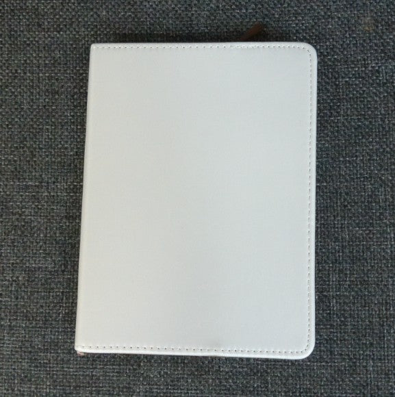Sublimation Blank Journal – Customizable White PU Leather Notebook